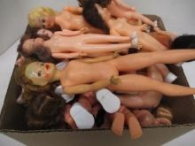 Plastic & Rubber Grouping of Dolls (no clothes)