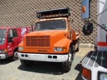 1999 International 4900 S/A Dump Truck,