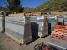 (6) 58.5" x 119" x 2" Laminated Insulated Glass