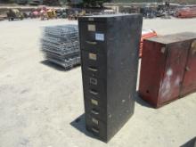 Lot Of 5-Drawer Filing Cabinet W/Contents