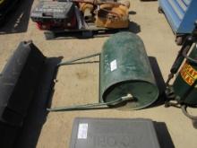 Lot Of Walk-Behind Metal Landscape Roller