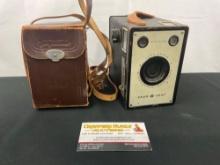 Early 20th Century Box Cameras, Voigtlander Brillant & ShurShot w/ Agfa Ansco Lens