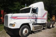 1995 Freightliner Tandem Axle Tractor w/Sleeper Cab, Rockwell 9 Spd Trans,