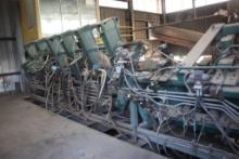 30' Infeed Rollcase on Slant w/Direct Hyd Driven Vertical Feed Rolls (Locat