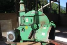Precision 58" Chipper w/Pipe to Cylcone, S/N C2836