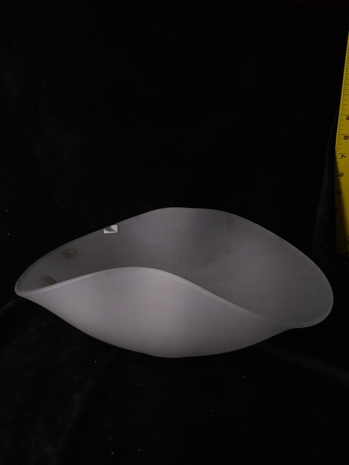 Contemporary Satin Bowl with Rolled Edges