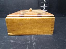 Custom Made Document Box with Finger Joints