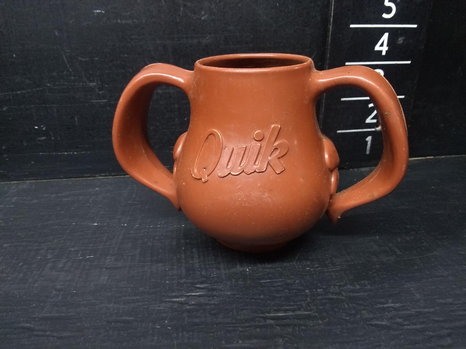 Vintage Nestle Quik Double Handle Child's Cup