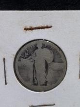 Coin-19xx Standing Liberty Quarter (year worn off)