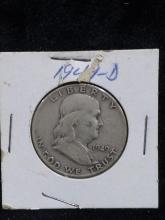 Coin-1949 Benjamin Franklin Half Dollar