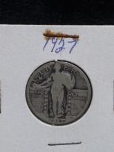 Coin-1927 Standing Liberty Quarter Dollar