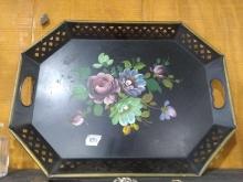 Hand painted Serving Tray