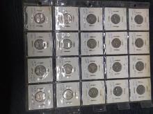 Coin-Collection 20 1950s Jefferson Nickels