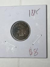 Indian Cent 1895 Better Date