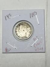 Liberty Nickel 1883 No Cents Better Grade Near Full Liberty