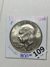 1974 P Eisenhower Clad Dollar Coin