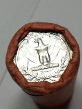 1964 P Silver Quarter Roll Unsearched