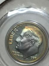 1999 S Roosevelt Dime In Protector 