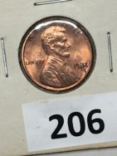 1982 P Lincoln Memorial Cent Coin 