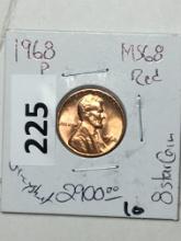 1967 P Lincoln Memorial Cent Coin 