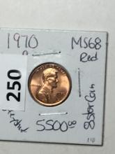 1970 P  Lincoln Memorial Cent Coin 