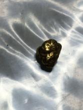 .289 Grams #6 Mesh Alaskan Natural Placer Gold Nugget 