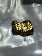 .379 Grams #6 Mesh Alaskan Natural Placer Gold Nugget 