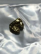 .314 Grams #6 Mesh Alaskan Natural Placer Gold Nugget 
