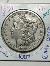 1884 S Morgan Dollar