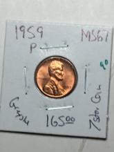 1959 P Lincoln Wheat Cent