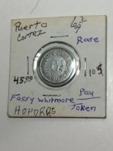 Honduras Puerto Cortez 6 1/4 Fossy Whitmore Pay Token