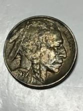 1937 P Buffalo  Nickel 