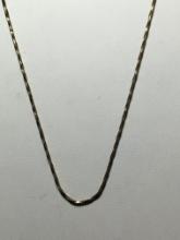 .925 Sterling Silver Twisted Box 22" Chain