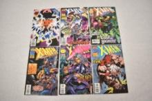 Six Marvel X-Men Comics