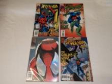 Four Marvel Spider-man Comics