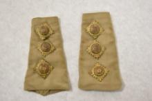 British WWII Army Officer Pip Badges (6)