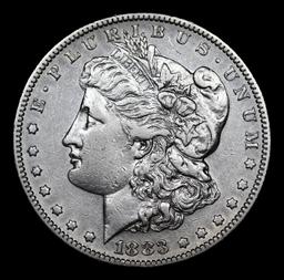 1883-s Morgan Dollar $1 Graded au53 By SEGS