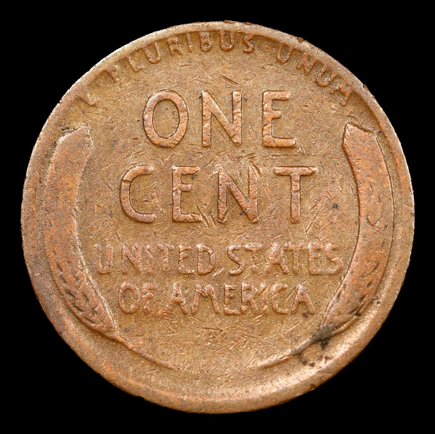 1944-d Lincoln Cent *Mint Error* 1c Grades vf++