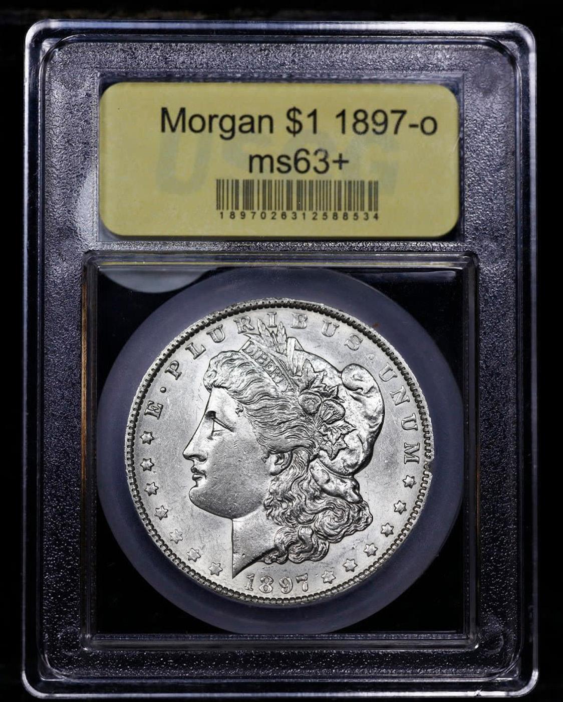 ***Auction Highlight*** 1897-o Morgan Dollar 1 Graded Select+ Unc By USCG (fc)