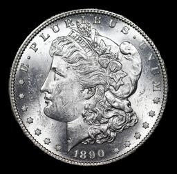 1890-s Morgan Dollar 1 Grades Choice Unc