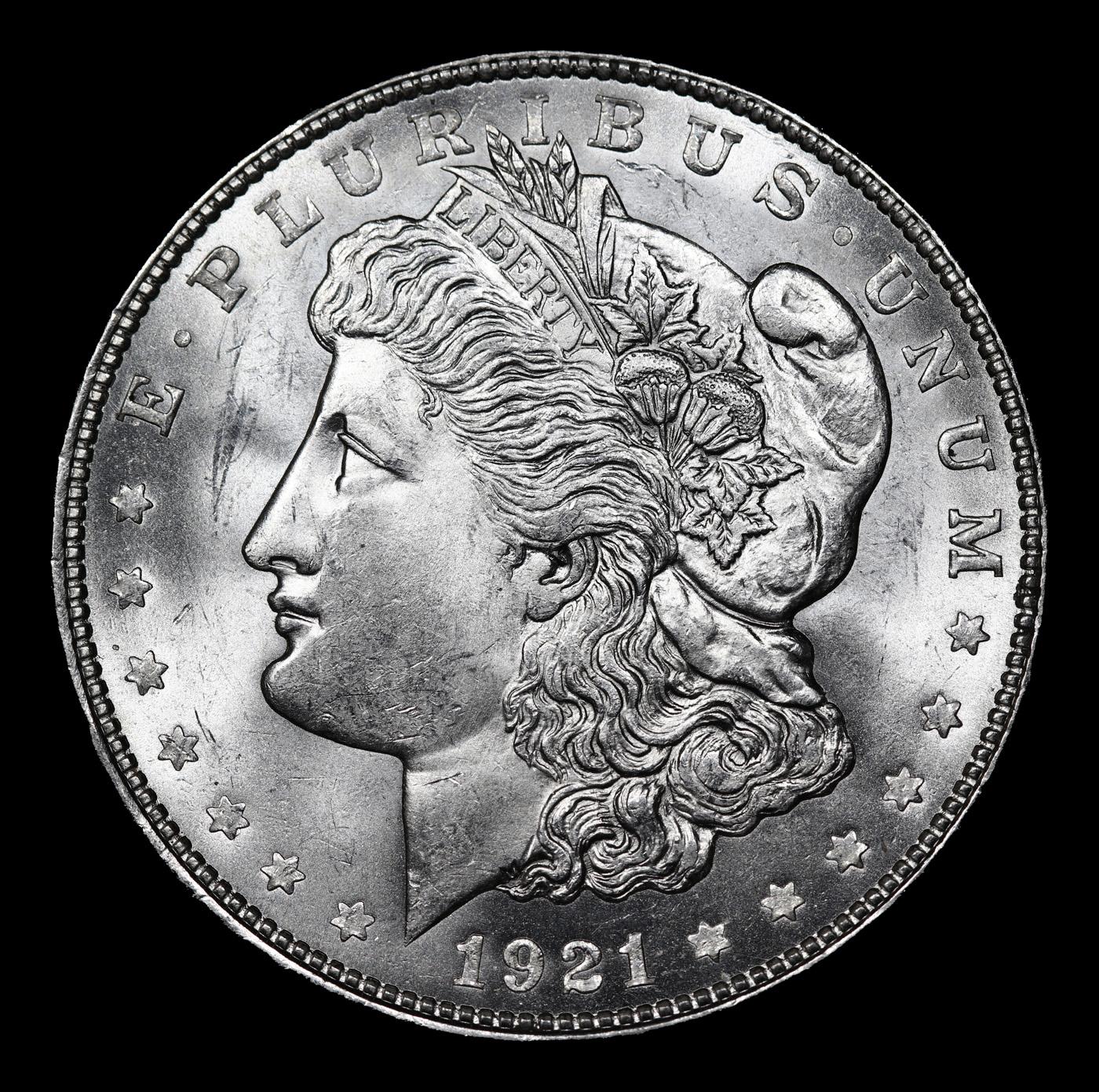 1921-d Morgan Dollar $1 Grades Choice Unc