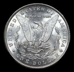 1889-p Morgan Dollar 1 Graded ms65+