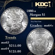 1880-s Morgan Dollar 1 Grades Choice+ Unc
