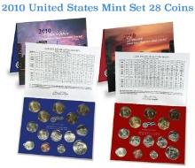 2010 United States Mint Set 28 coins