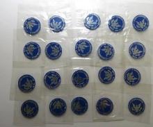 Lot of 13 Blue Ike Mint Set Tokens