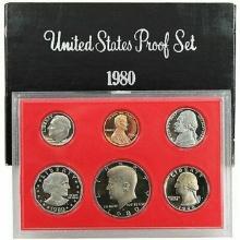 1982 United States Mint Proof Set 5 coins