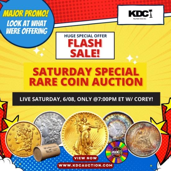 FLASH SALE! Saturday Special Rare Coin Auction 222