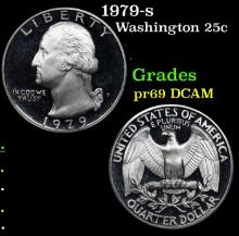 Proof 1979-s Washington Quarter 25c Grades GEM++ Proof Deep Cameo