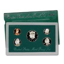 1975 United States Mint Proof Set 6 coins No Outer Box