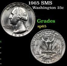 1965 SMS Washington Quarter 25c Grades sp65